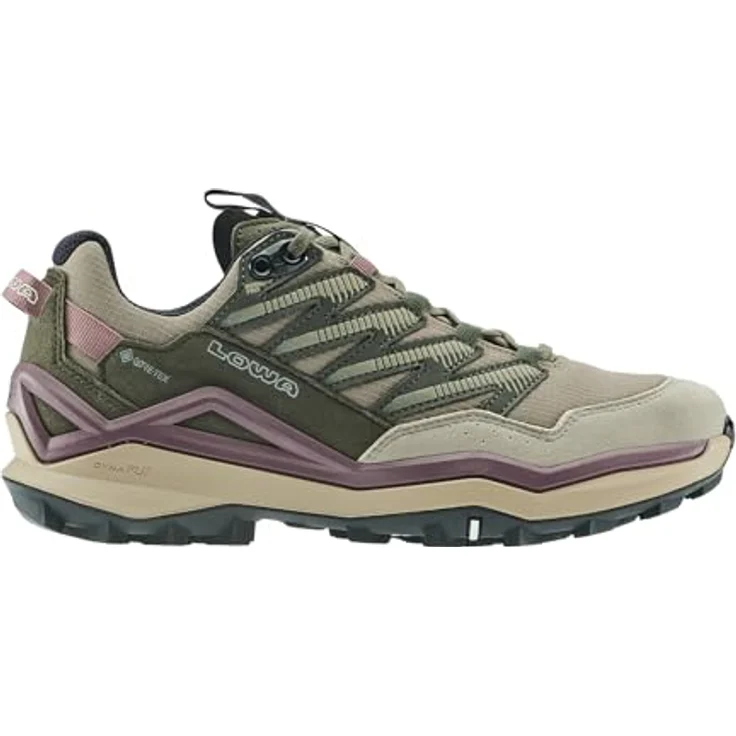 Lowa Damen Maddox Pro GTX Lo, Wanderhalbschuh mit GORE-TEX Membran, desert/alt rosa, Größe 43.5 – Bild 2
