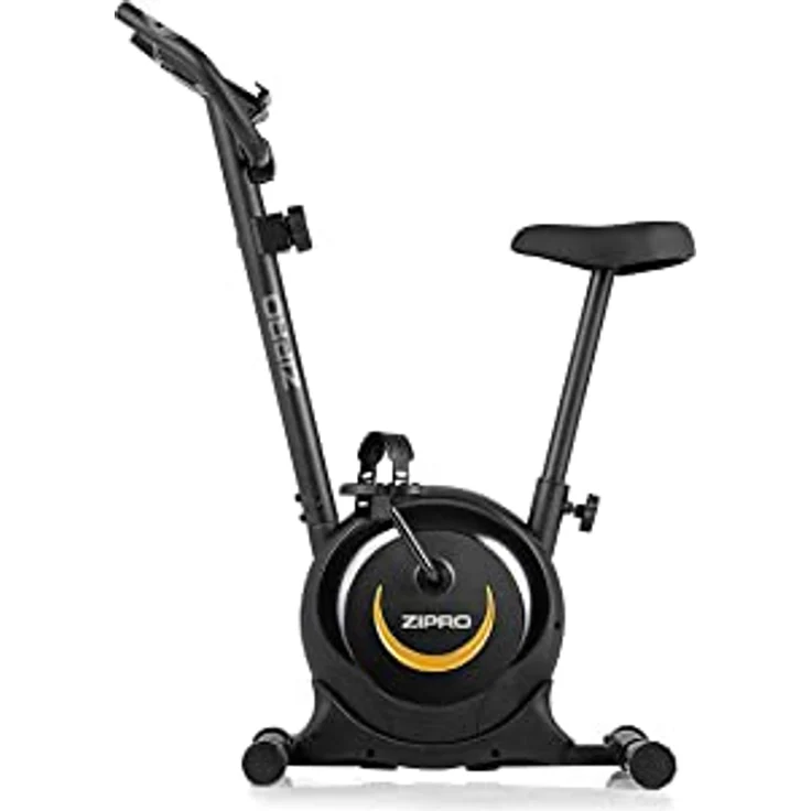 Zipro Heimtrainer Fahrrad One S Gold, Ergometer Fitnessbikes, Magnetisches Fahrradtrainer, Ergometer Fahrrad bis 110kg, Indoor Bike, Trainingsfahrrad für zuhause, Fahrradergometer Batteriebetrieben – Bild 1