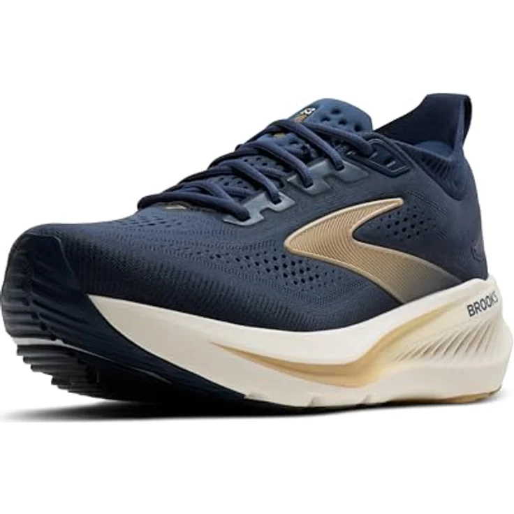 Brooks Glycerin 23, Laufschuhe Herren mit DNA LOFT Dämpfung, Blau, Größe 46 – Bild 1