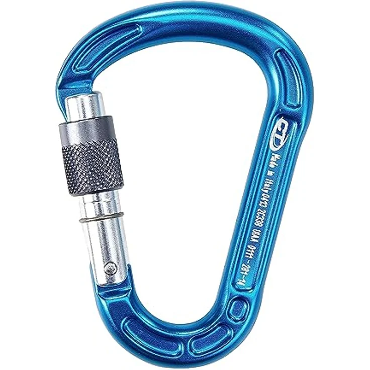 Climbing Technology HMS Karabiner Concept SG blue (82) 0 - Hochwertiger Karabiner für zusätzlichen Komfort – Bild 1