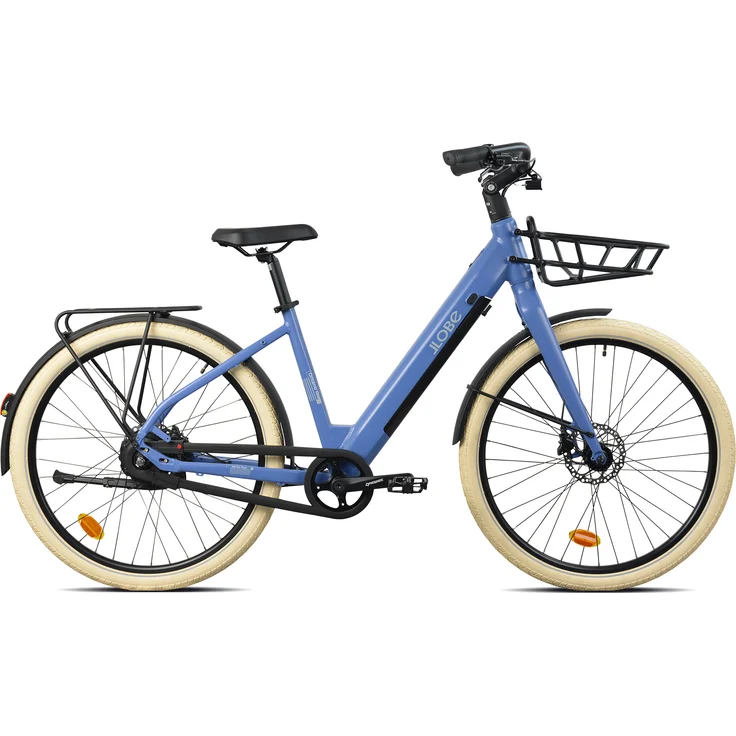LLobe CityVenture E-Bike Ontario RM 27,5", 250W Bafang Motor, 13Ah Akku, automatische 2-Gang-Schaltung, hydraulische Scheibenbremsen