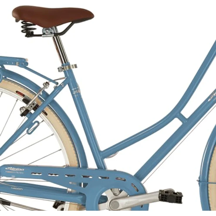 Alpina Bike Fahrrad Viaggio Frau Türkis 28", Cityrad mit 46 cm Stahlrahmen, Shimano rs-36 Schalthebel – Bild 3