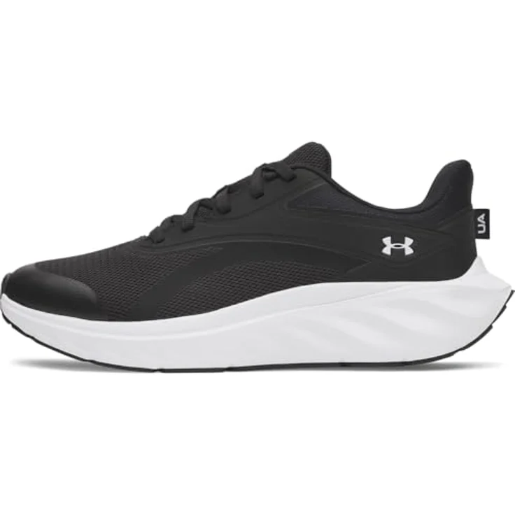 Under Armour UA BGS Ascend Jungen Laufschuhe, atmungsaktives Mesh-Obermaterial, Charged+ Dämpfung, robuste Gummisohle – Bild 1