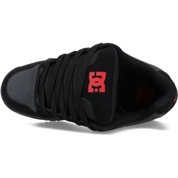 DC Shoes DC Coiler, Lederschuhe für Männer mit atmungsaktivem Schaft, Schwarz, EU 42 – Bild 5