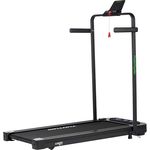 Tunturi Cardio Fit T5 Laufband, klappbar und kompakt, 14 Trainingsprogramme, 0,8 bis 8 km/h, Fitnessgerät für Zuhause mit Bluetooth-Konnektivität