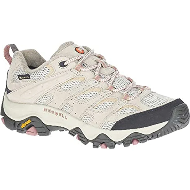 Merrell Moab 3 GTX, Damen Wanderschuhe mit GORE-TEX-Membran, Wasserdicht, stabilisierende Innensohle, Weiss – Bild 3