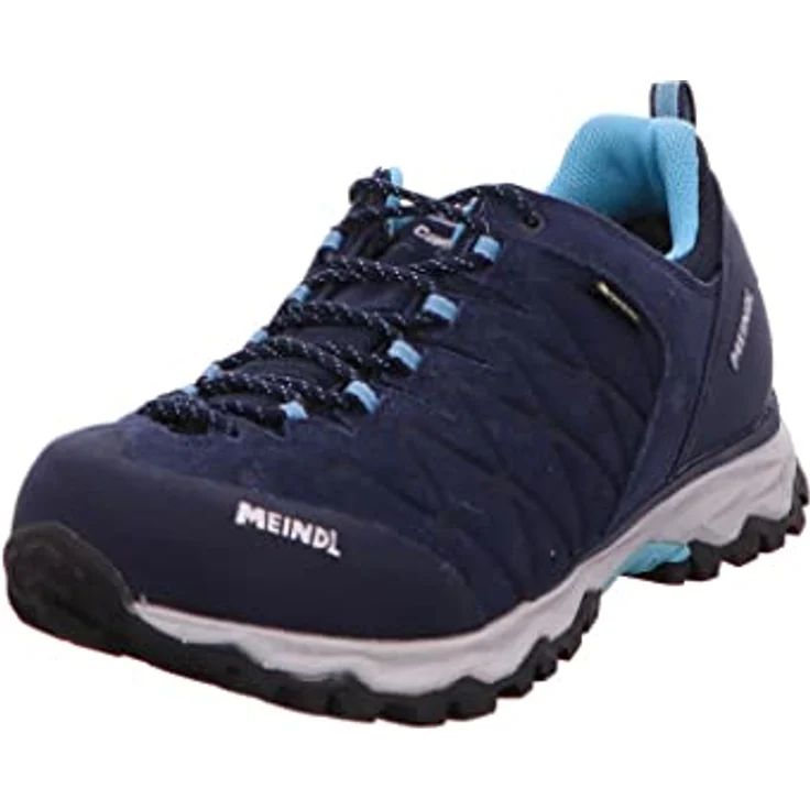 Meindl Mondello Lady GTX Wanderschuh, Velourleder, Größe 41, weit geschnitten, Gummisohle – Bild 4