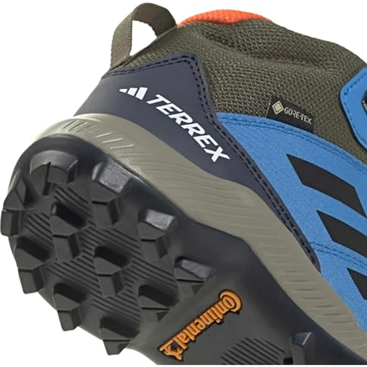 adidas TERREX TERREX MID GORE-TEX WANDERSCHUH, Wasserdichter Hikingschuh für Kids mit EVA-Zwischensohle und Traxion Gummiaußensohle – Bild 4