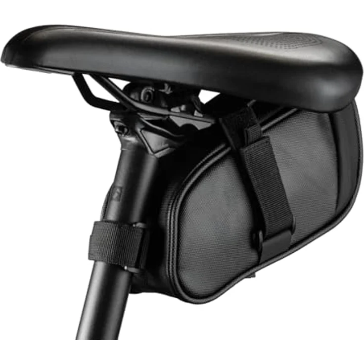 AXA Velotasche Satteltasche für Fahrräder, praktische Fahradtasche schwarz – Bild 4