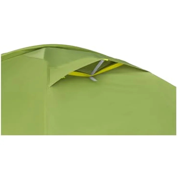 Jack Wolfskin Eclipse III Kuppelzelt, für 3 Personen, Ginkgo Green, freistehend, recycelte Materialien, PFC-frei, 2 Eingänge – Bild 5