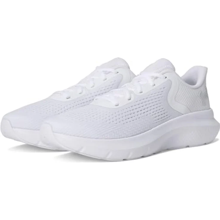 Under Armour Laufschuhe Damen Charged Cushioning, atmungsaktiv, weiß, 40 EU – Bild 2