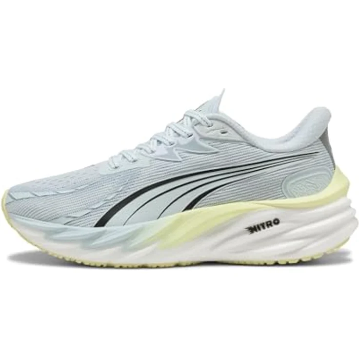 Puma Velocity NITRO 4 Wns, Damen Laufschuhe mit Nitro-Technologie, optimalem Komfort und robuster Aussensohle, Blau – Bild 6
