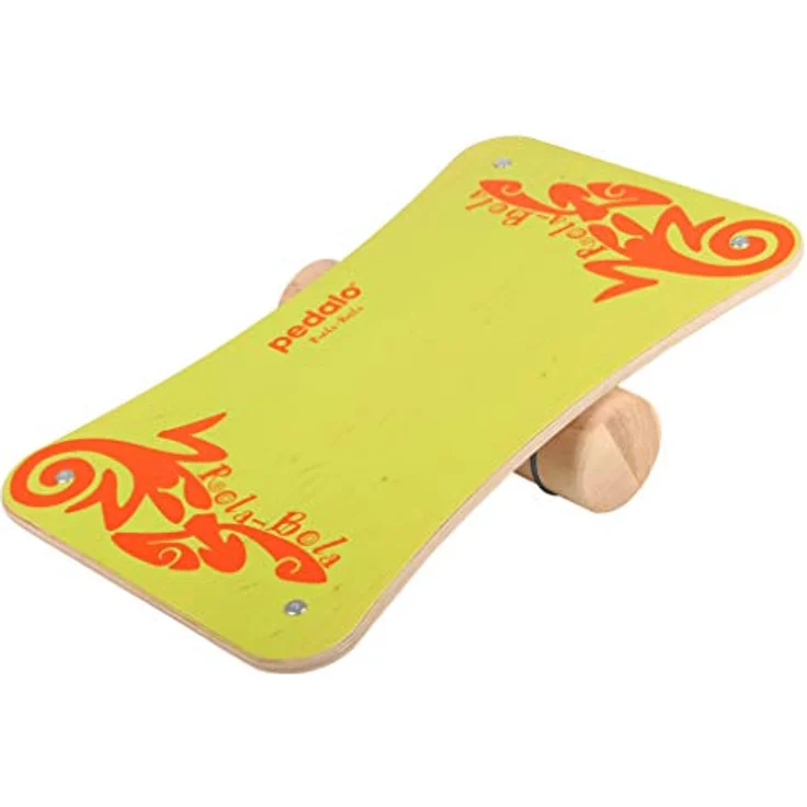pedalo Pedalo® Rola-Bola Fun I Gleichgewichtstrainer I Balanceboard I Koordination I Balancierbrett I Fun-Sport I Surfboard I Skateboard I Freestyle (grün) – Bild 1
