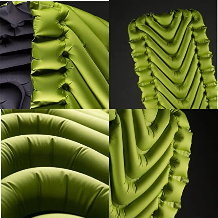 Klymit Static V2, Isomatte mit ergonomischem Design, ultraleicht und kompaktem Packmaß, 183 cm, 463 g – Bild 5