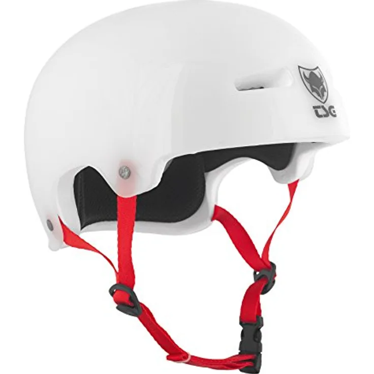 TSG Evolution Special Makeup Helm, Hardshell-Fahrradhelm für Herren und Damen, Weiß, L-XL, mit 14 Belüftungsöffnungen und anatomischer Passform