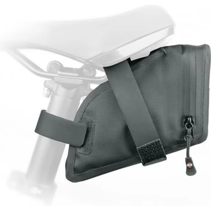 SKS Velotasche (0.75 l), Satteltasche mit Easyzip-Reißverschluss, reflektierenden Elementen und verstärktem Rücken – Bild 4