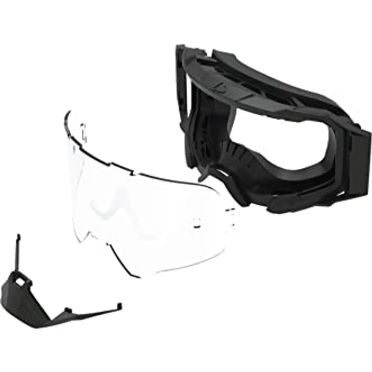 Leatt Velocity 5.5 Iriz-Maske – gebürstet – Silberne Linse 50 %, Skibrille mit kühlendem und bequemem Tragekomfort – Bild 4