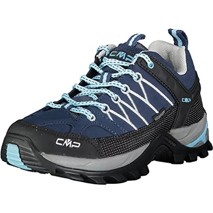 Campagnolo Rigel Low WMN, Wanderschuhe für Damen, wasserabweisend, atmungsaktive Membran, blau, Größe 39