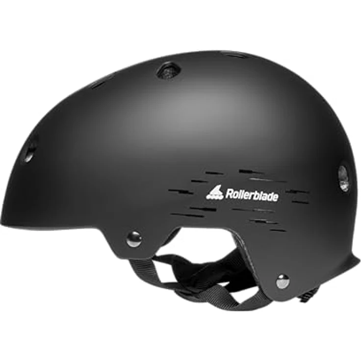 Rollerblade Downtown CE Helm, Schwarz L, robuster Schutz mit Belüftungssystem und mikroverstellbarem Grössenanpassungssystem – Bild 5