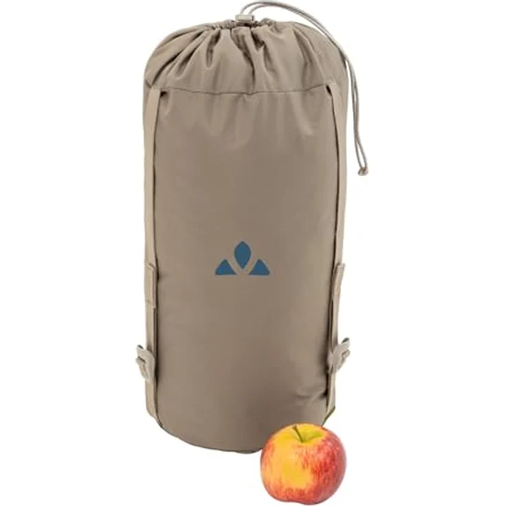 VAUDE Sioux 400 II SYN, Kunstfaserschlafsack mit körperbetontem Mumienschnitt, Konturkapuze und seitlichem Reißverschluss, Baltic Sea, Rechts – Bild 5