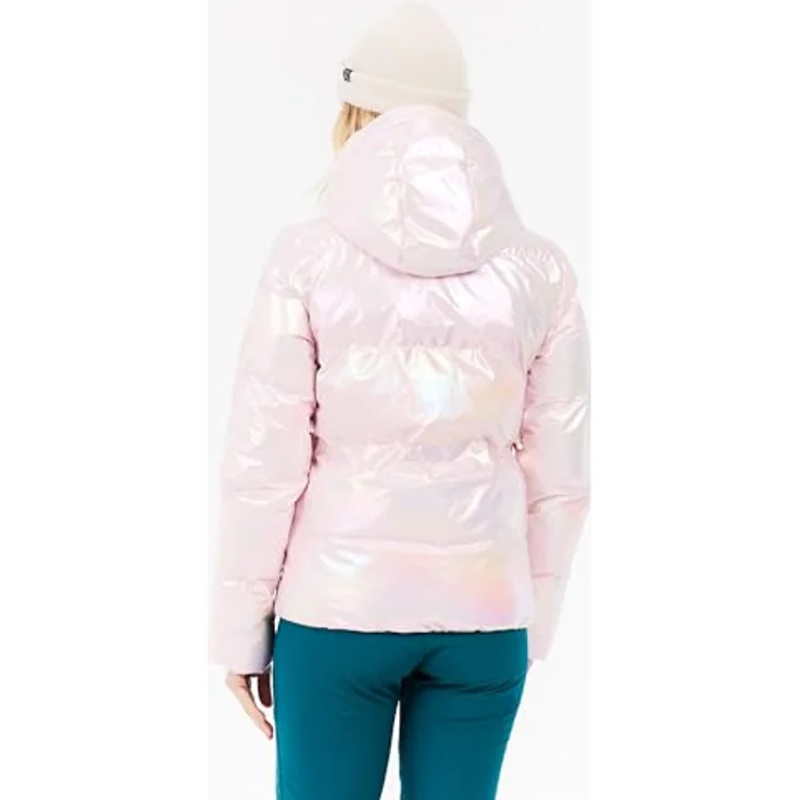 Protest Leola Schneejacke, 10.000 mm wasserabweisend, atmungsaktiv, rosa, Größe L für Damen – Bild 4