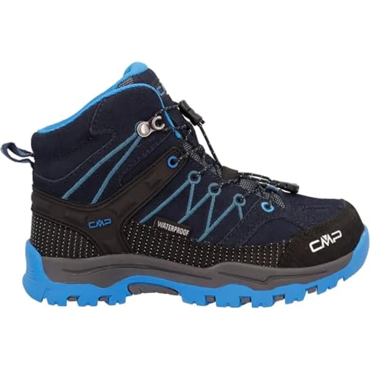 CMP Rigel Mid WP Wanderschuh, Jungen Schuhe in bluestone royalblue, wasserdicht – Bild 1