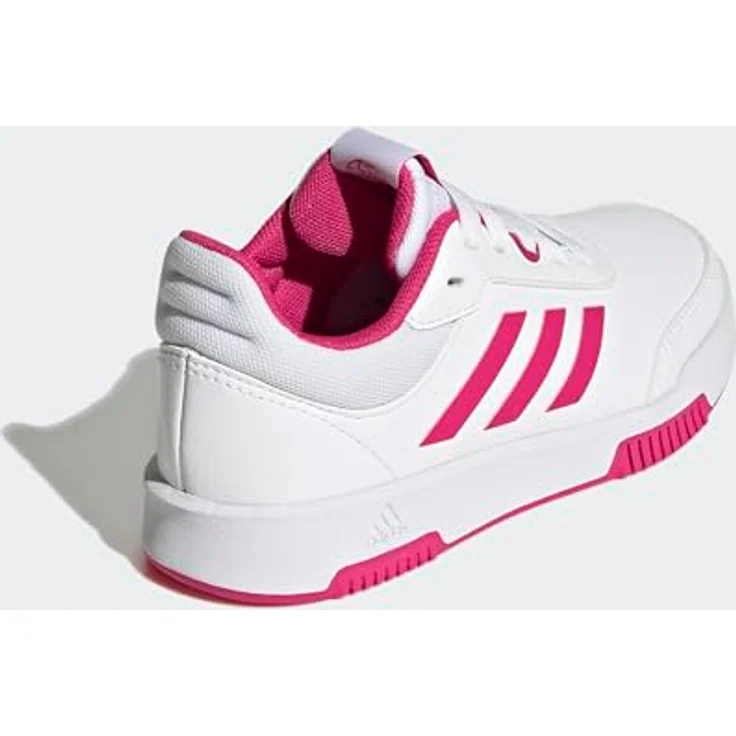 adidas Tensaur Sport Training Lace Schuh für Mädchen, Laufschuhe mit Non Marking Gummiaussensohle, 37 1/3, Weiss, nachhaltiges Obermaterial – Bild 6