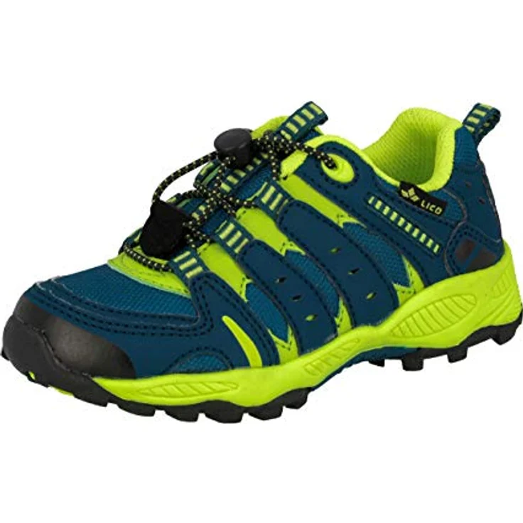 Lico Fremont, Outdoorschuh aus Nylon mit Schnellschnürsystem und auswechselbarer Textileinlegesohle, schwarz – Bild 1