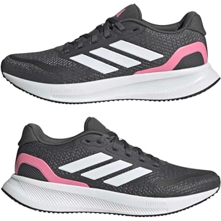 ADIDAS Damen Laufschuh Runfalcon 5 W, atmungsaktives Obermaterial aus Mesh, dämpfende Cloudfoam Zwischensohle, strapazierfähige Adiwear Außensohle – Bild 6