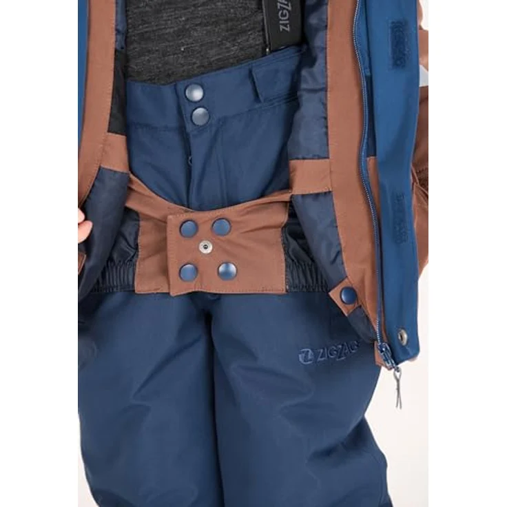 ZigZag Skijacke Taylora, wind- und wasserdicht mit TPU-Membran, Insignia Blue 104 – Bild 7