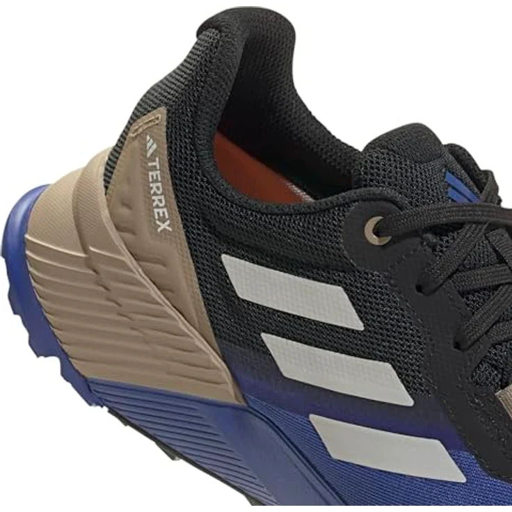 adidas Soulstride R.RDY, Herren Laufschuhe mit strapazierfähigem Textil-Obermaterial und Gummisohle für optimale Traktion, Blau, Größe 41, 41.5 – Bild 4