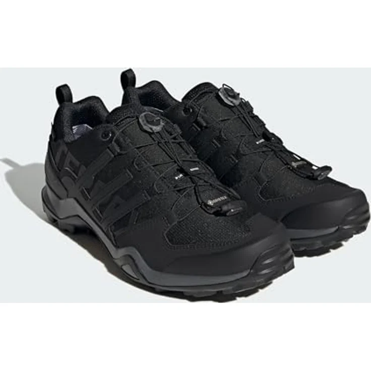 adidas TERREX SWIFT R2 GORE-TEX, Wasserdichter Wanderschuh mit Continental Gummi Außensohle, schwarz – Bild 5