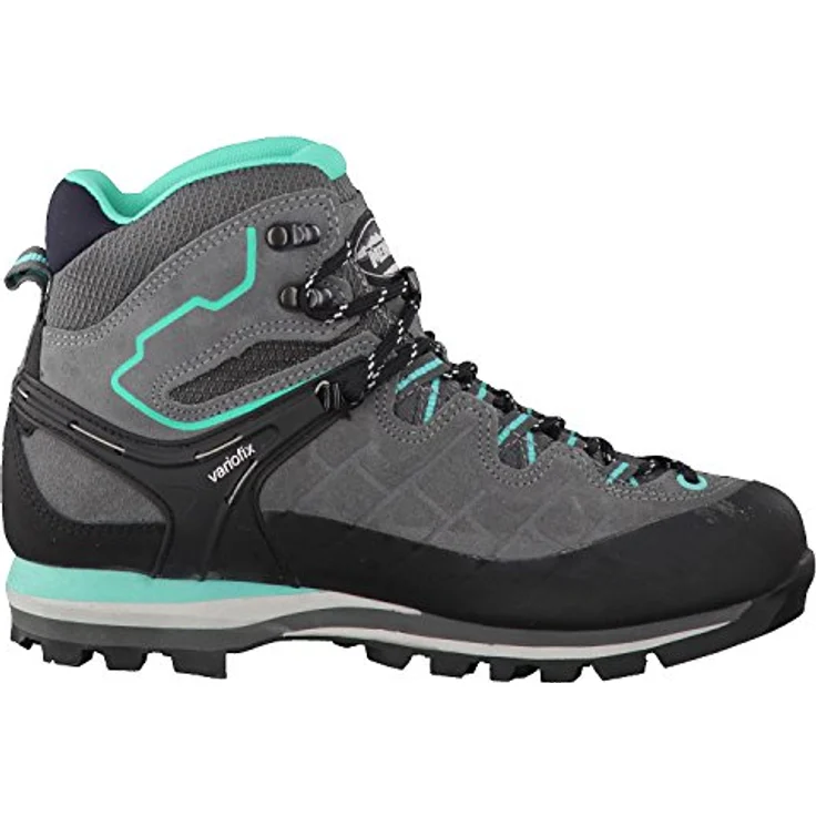 Meindl Litepeak GTX, Damen Wanderschuhe mit EVA-Zwischensohle und variofix-Schnürsystem, Grau – Bild 8