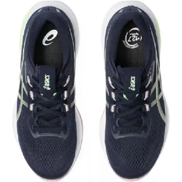 Asics Gel Cumulus 28, Laufschuhe mit GEL-Technologie, schwarz-grün, Größe 39 – Bild 4