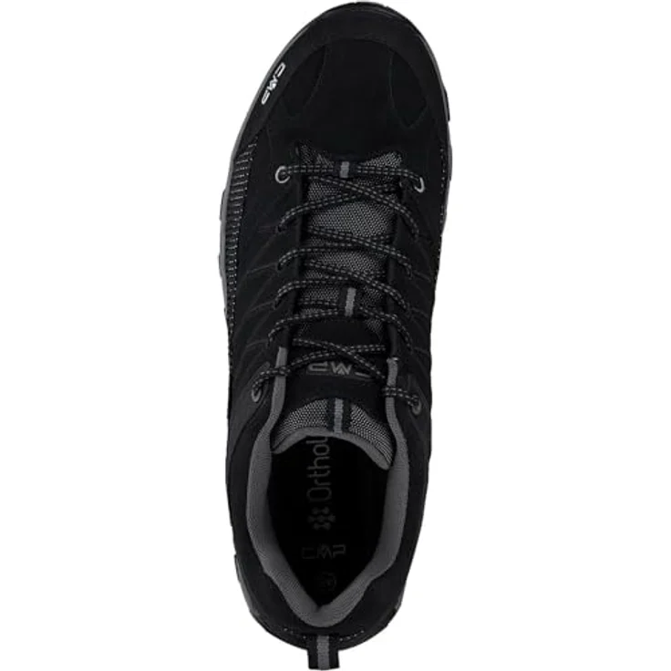 CMP Campagnolo Herren Wanderschuhe, robuste Outdoorschuhe mit Schnürverschluss, Schwarz (43) – Bild 6