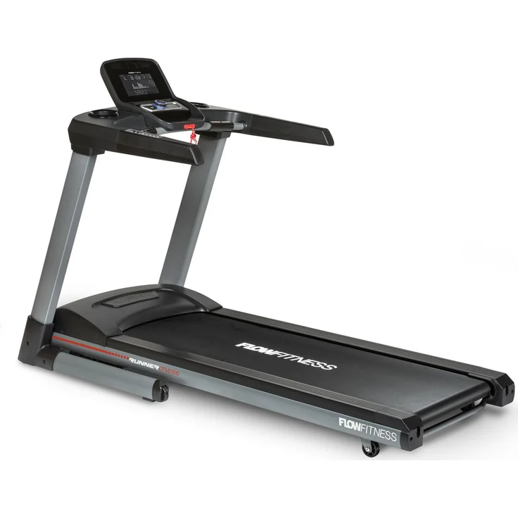 Flow Fitness Runner DTM2500, Laufband mit 15% Steigung und 20 km/h Geschwindigkeit