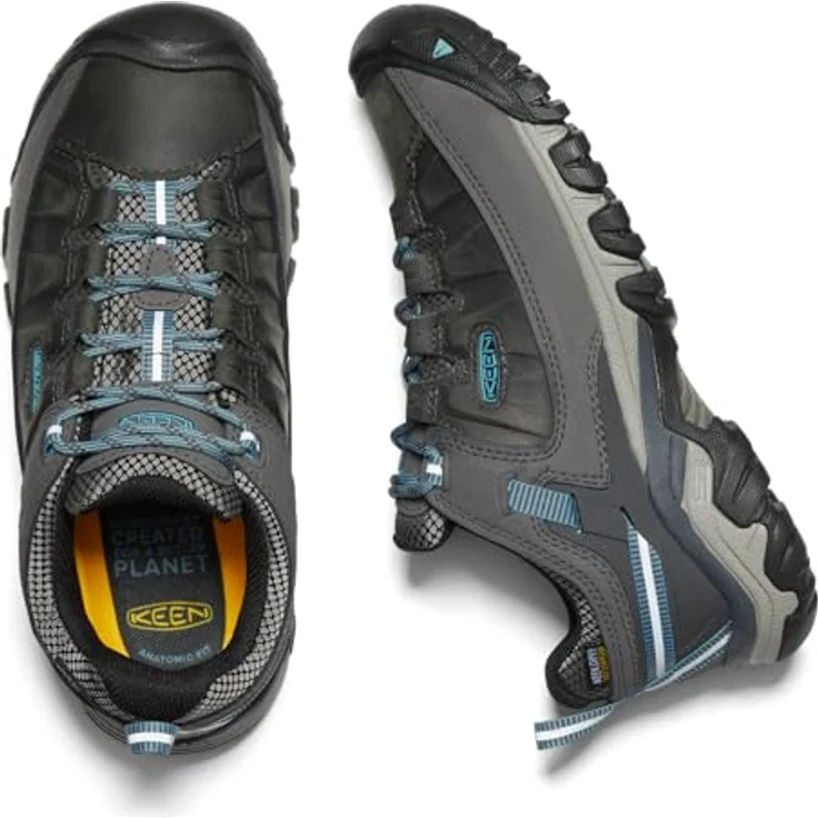 KEEN TARGHEE III WP, Wasserdichte Wanderschuhe für Damen, blau, Größe 40 – Bild 5