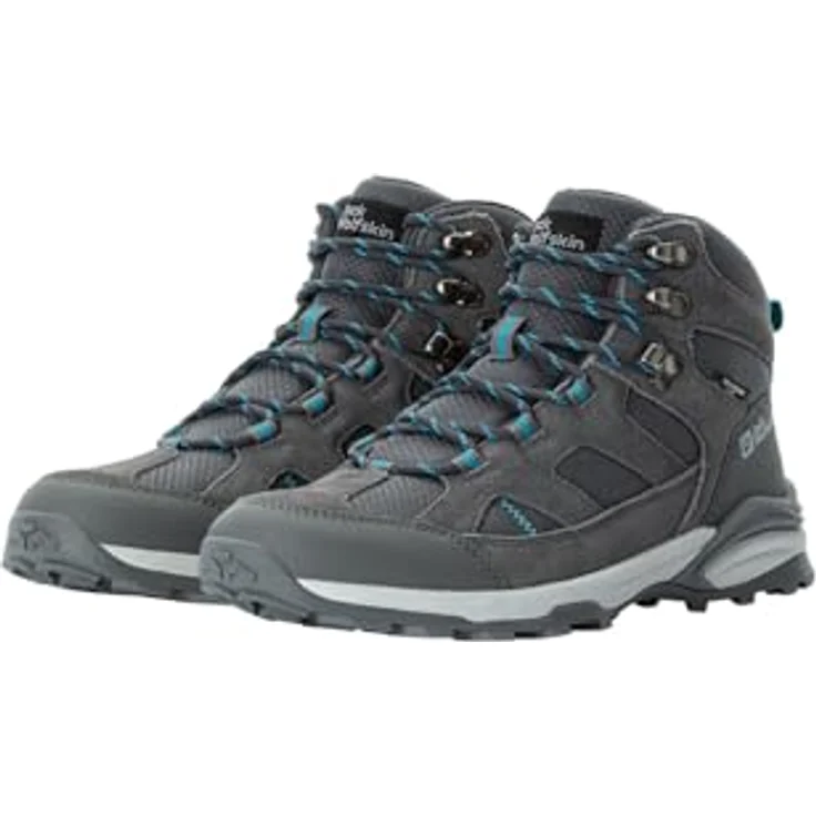 Jack Wolfskin TRAIL HIKER TEXAPORE MID W, wasserdichter Wanderschuh für Damen mit hoher Knöchelstütze und rutschfester Gummi-Sohle – Bild 3