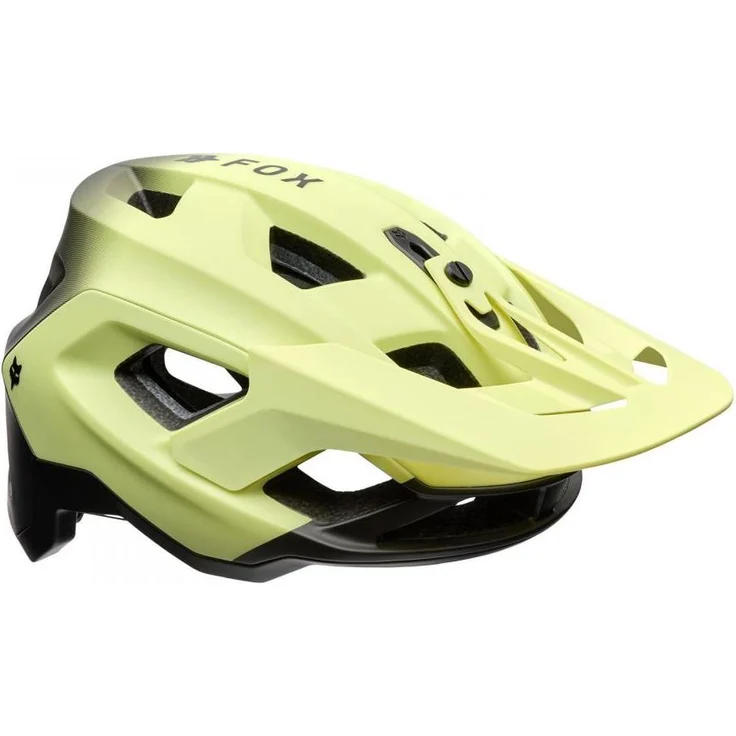 Fox Speedframe Pro Backfade, MTB-Helm mit MIPS, Lime Green, Größe M (55-59 cm)