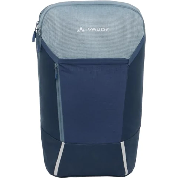 Vaude Velotasche, Gepäckträgertasche 20 l mit Rucksackfunktion und zahlreichen Fächern – Bild 4