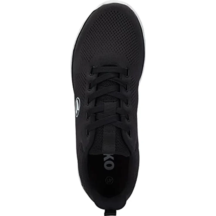 JAKO Unisex Sneaker Team Mesh, Laufschuhe mit ShockAbsorb EVA-Zwischensohle und atmungsaktivem AirFlow-Mesh, jet black, Größe 38 – Bild 3