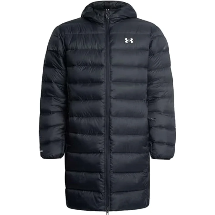 Under Armour Legend Daunenparka für Herren, wasserabweisend mit 600er Entendaunen-Isolierung, XL, schwarz – Bild 8