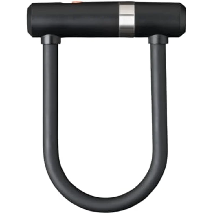 AXA Newton Mini Pro Bügelschloss mit Schlaufenkabel, 100 cm, Sicherheitsstufe 15, gehärteter Stahl – Bild 2