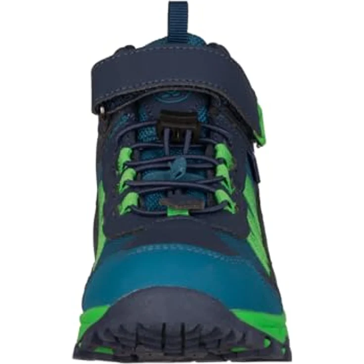 TROLLKIDS Tronfjell mid, Wasserdichter und atmungsaktiver Wanderschuh mit verstärkter Zehenpartie, Schnellschnürung und reflektierendem Element, schwarz – Bild 4