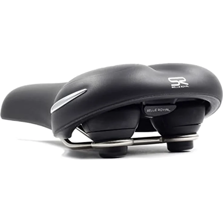 Selle Royal Freedom Premium Range, Velosattel mit Royalgel-Technologie, 100% wasserdicht, elastomere Dämpfer, Druckentlastung für Prostata und Schambein, Strengtex-Oberfläche – Bild 1