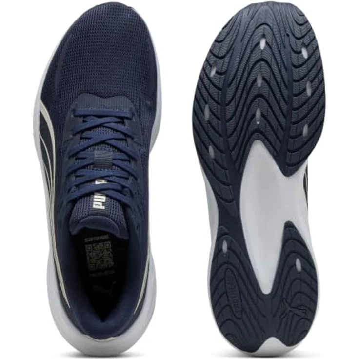 Puma Pounce Lite 2, Laufschuhe in Blau/Grau, Größe 47 EU, Synthetik/Textil, normaler Dämpfungsgrad – Bild 5
