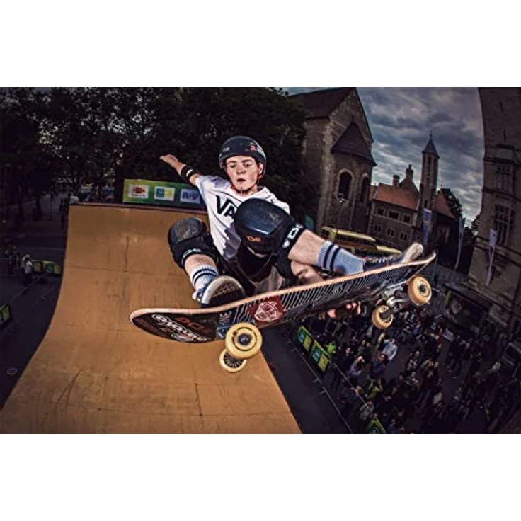 TSG Skate/BMX Injected, Halbschalenhelm in Schwarz, S/M, mit EPS-Schaum und Tuned Fit System – Bild 7