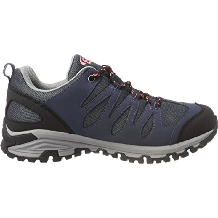 Brütting Damen Wanderschuhe, Outdoorschuhe aus Synthetik, flacher Absatz, Größe 36, Blau – Bild 6