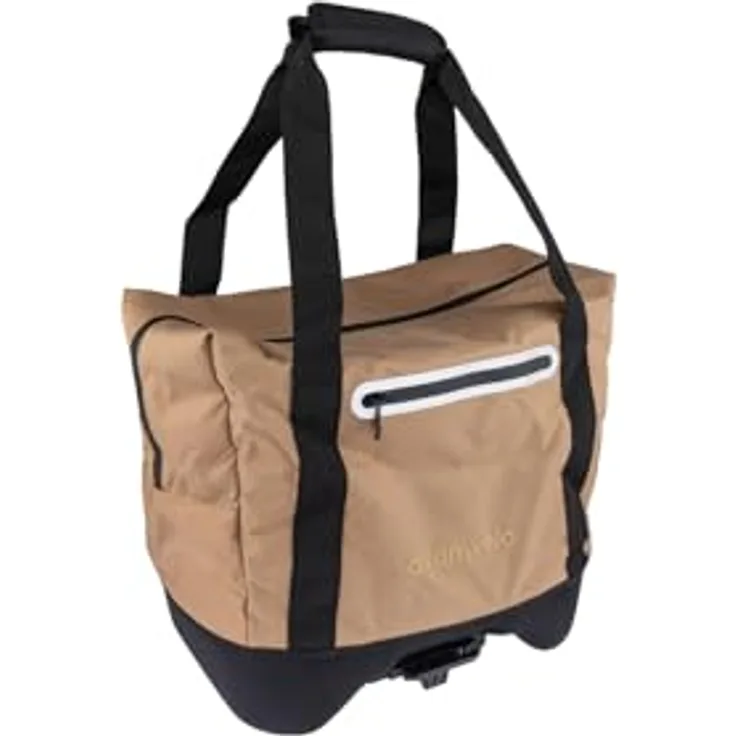 AtranVelo Beat Top Bag, Gepäckträgertasche mit 27 l Volumen, wasserresistent, kastanienbraun