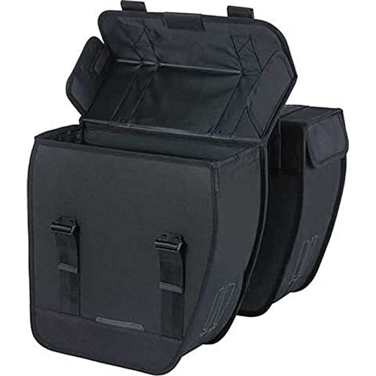 Basil Double Bicycle Bag Tour Black - 28 Liter – Bild 3